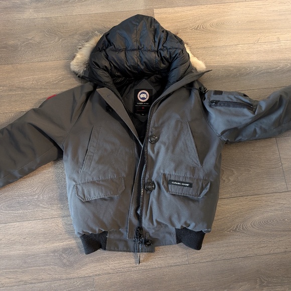 CANADA GOOSE: GREY WINTER JACKET - Picture 7 of 12